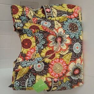 Vera Bradley Pleated Flower Tote